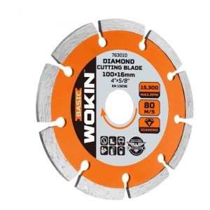 Disco Diamantado Segmentado 7 X7/8 180mm X 22.2mm Wokin