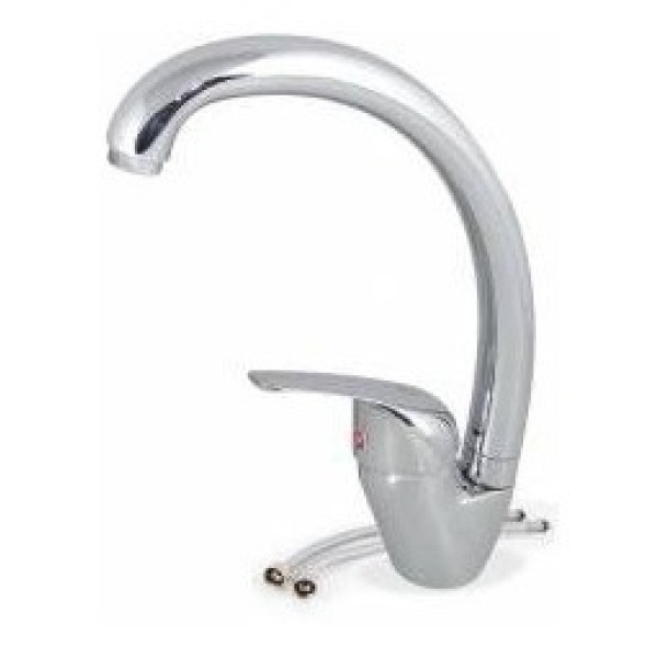 Monocomando Cocina Mesada Pico Alto Rimontti 5 Años Garantia - Imagen 3