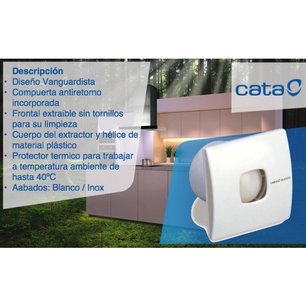 Extractor Baño Silentis 10 Para Baño Españoles 2 Años Gtia - Imagen 4