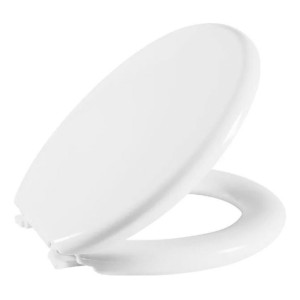 Tapa Inodoro Plastica Tradicional Blanca