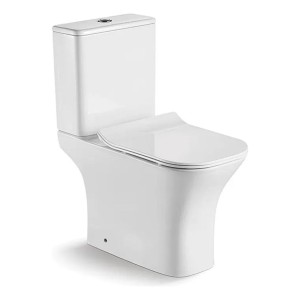 Water Inodoro Con Mochila Blanco Tripoli Ggs Con Tapa