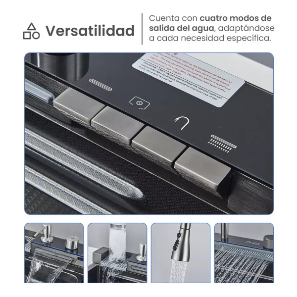 Pileta Digital Cocina Completa Acero Inox 304 Mas Accesorios - Imagen 2
