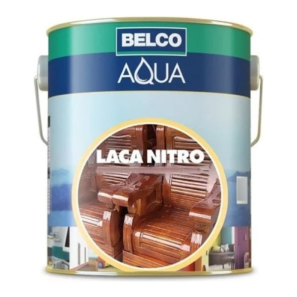 Laca Nitro Nitro Celulósica Maderas 3,6 L Brillante - Belco