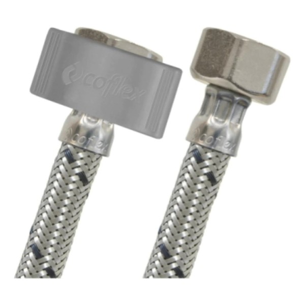 Colilla Para Calefón Hembra Hembra 40 Cm 1/2 Coflex Pack X2