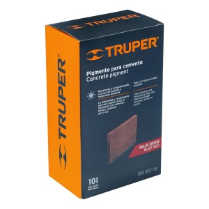 Pigmento Tierra Color Rojo Oxido Para Cemento 1kg Truper
