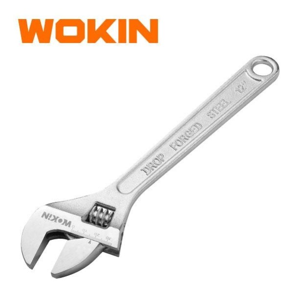 Llave Ajustable Francesa Cromo 8 200mm Wokin B.oli - Imagen 2