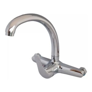 Monocomando Cocina De Pared Pico Alto 5 Años Gtia Rimontti