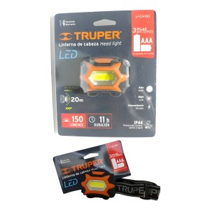 Linterna Minero Led 150 Lumenes Truper