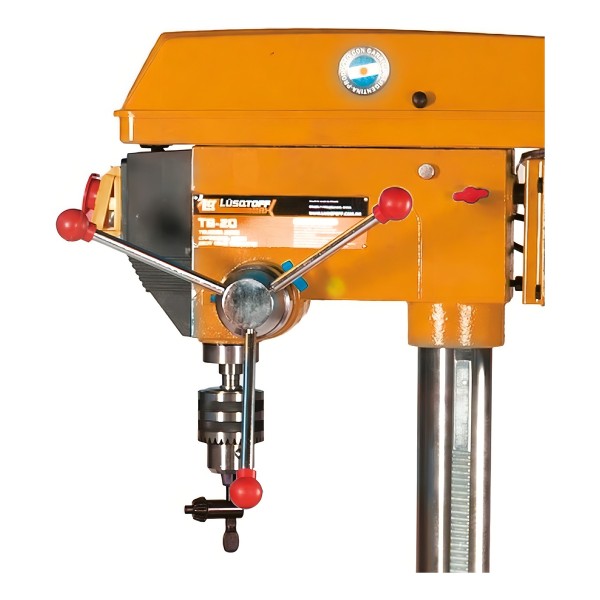 Taladro De Pie Perforador 20mm 16 Velocidades Lusqtoff - Imagen 4