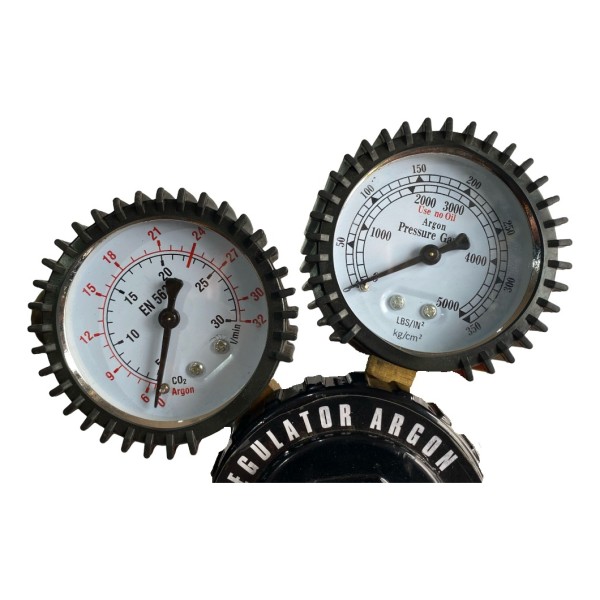 Regulador De Argon Con Relojes - Imagen 2