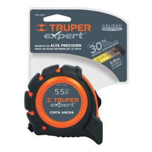 Cinta Métrica 5.5m X 1 Truper Expert Industrial Resistente