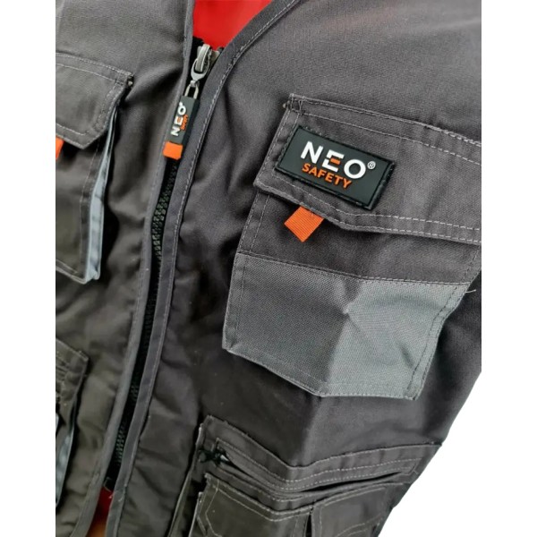 Chaleco De Trabajo Reforzado Con Bolsillos Neo Safety - Imagen 2