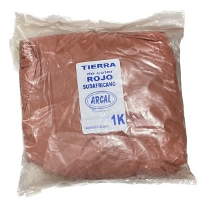 Tierra De Color 1kg Pigmento Marcar Rojo Sudafricano