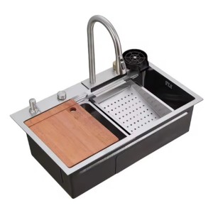 Pileta De Cocina Multifuncional Sobreponer Inox. 304