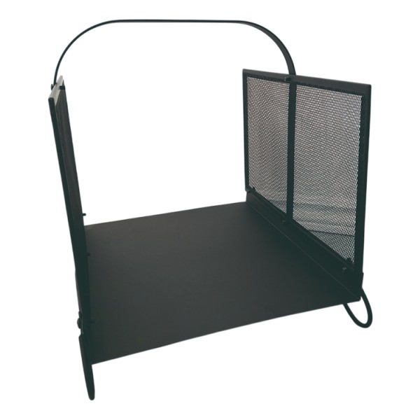 Leñero Metal Negro 50 X 33 X 41 Cm - Imagen 4