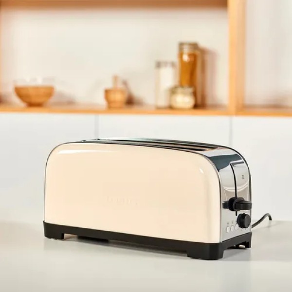 Tostadora Electrica Vintage Cream Taurus 1400w 3 Funciones - Imagen 3