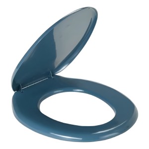 Tapa De Inodoro Plastica Tradicional Azul