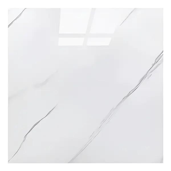 Placa Autoadhesiva X20 Pared Imitación Mármol Blanco 60x60