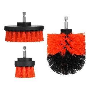 Set 3 Cepillos Para Taladro Atornillador Limpieza Wokin