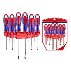 Set Juego De Destornilladores Imantados 10 Pcs Emtop
