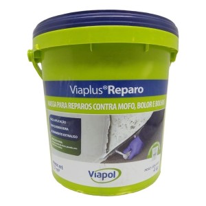 Viaplus Reparo Masa Impermeable Para Reparar Paredes 4kg