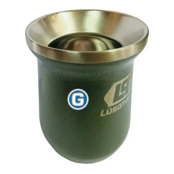 Mate Acero Inoxidable Térmico 300 Ml Lusqtoff Verde - Imagen 2