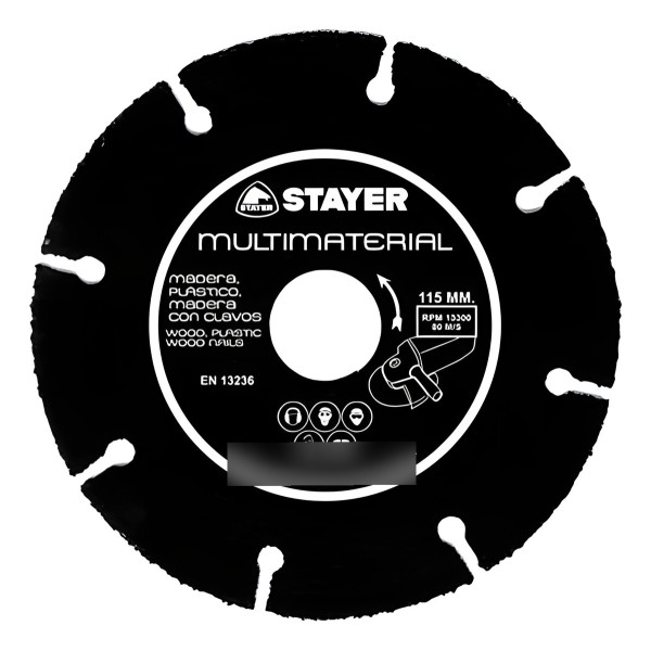 Disco Multimaterial 115mm Stayer