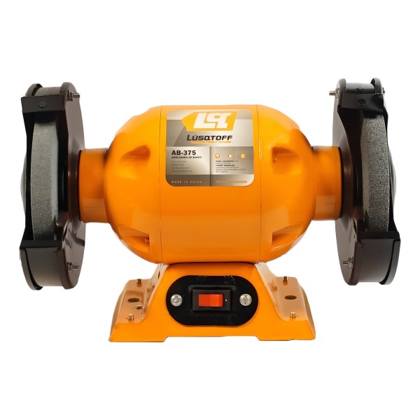 Amoladora De Banco 375 W Lusqtoff Color Naranja - Imagen 2