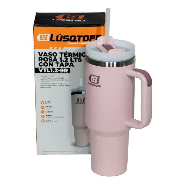 Vaso Térmico 1.2 Lts. Con Tapa Lusqtoff - Imagen 3