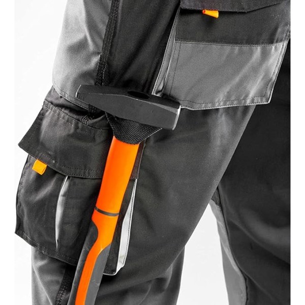 Pantalón De Trabajo Cargo Industrial Reforzado Con Bolsillos - Imagen 3