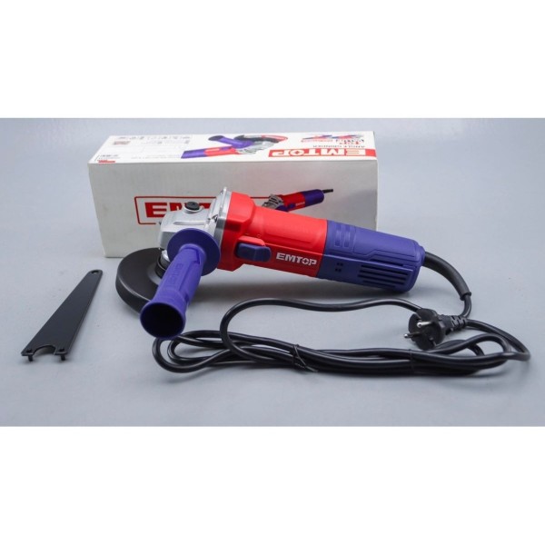 Amoladora Angular Emtop 125mm 5 900w Vel Variab 2 Años Gtia - Imagen 3