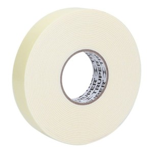Cinta Doble Faz Truper 19mm X 5m Color Blanco