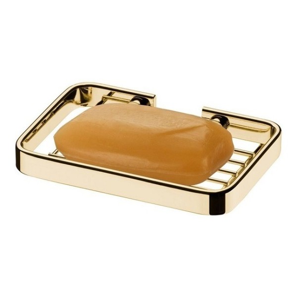 Jabonera De Baño Dorada