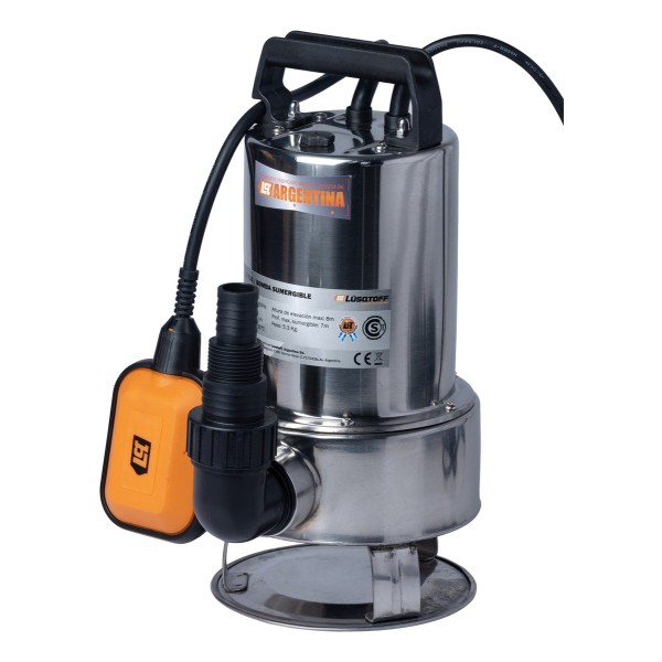 Bomba Sumergible 750w Acero Inoxidable Lusqtoff - Imagen 2