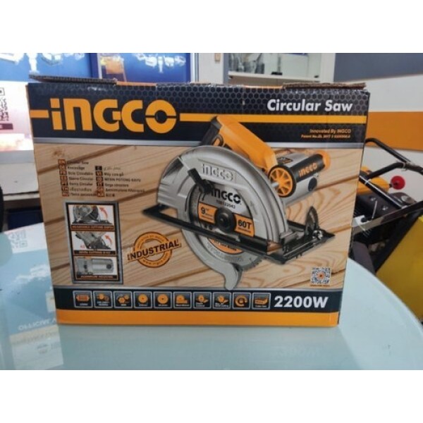Sierra Circular Industrial De Mano Ingco Cs2358 Disco 9 1/4  220 - Imagen 5