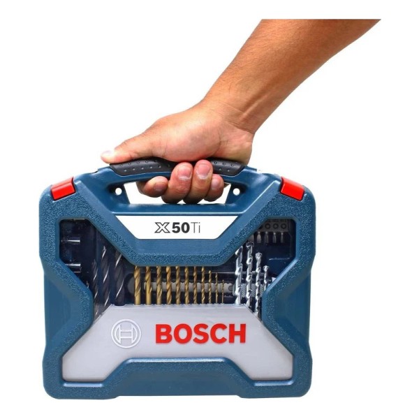 Set Bosch 50 Piezas Atornillar Y Taladrar Puntas Mechas - Imagen 4