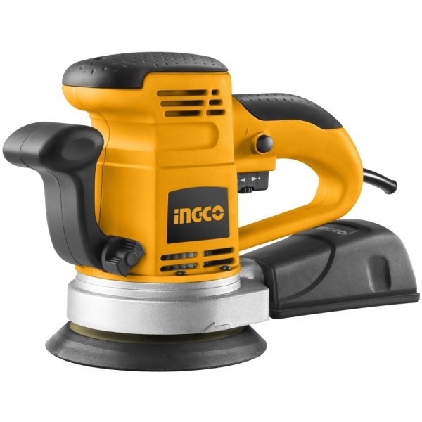 Lijadora Roto Orbital Ingco 450w Industrial 150mm + 5 Lijas - Imagen 2