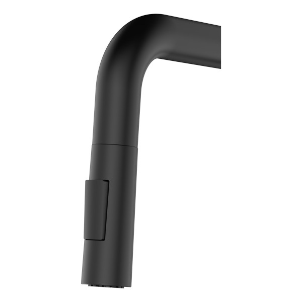 Monocomando Negro Cuadrado Mesada Panel Digital Acero 304 - Imagen 3