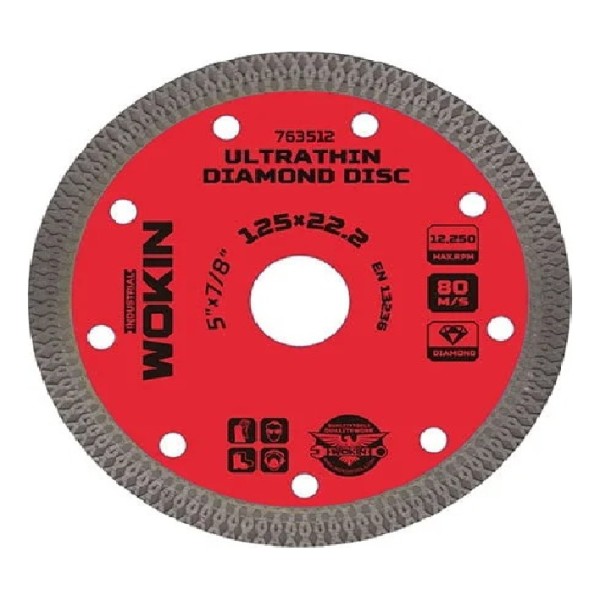 Disco De Cortar Ultra Fino 115 X 22.2mm Wokin