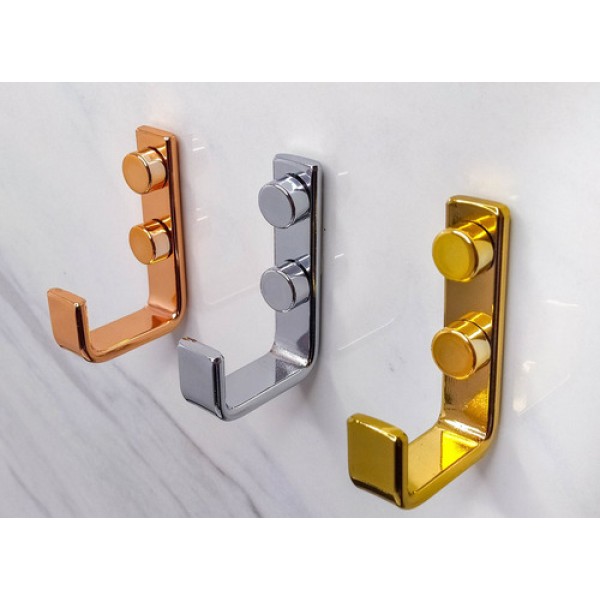 Colgador De Toallas De Pared Multiusos En Oro Rosa - Imagen 5