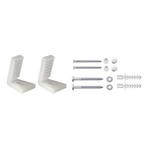 Fijación Lateral Inodoro Plástica Completo