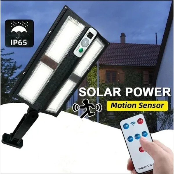 Foco Led Panel Solar Con Sensor - Imagen 5