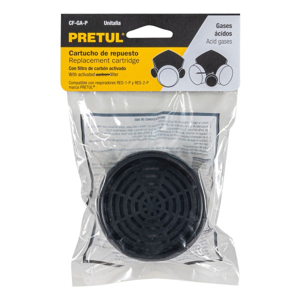 Filtro Gases Ácidos Pretul Para Res-1-p Y Res-2-p Cf-ga-p - Imagen 3