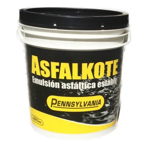 Asfalkote Pennsylvania Emulsión Asfáltica Estable 18kg B.oli