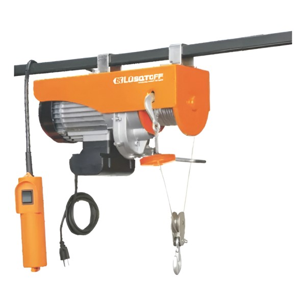 Aparejo Eléctrico 550 W 220 V 125-250 Kgs N1 Lüsqtoff