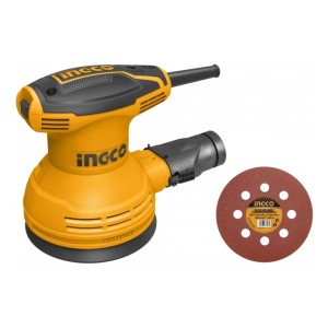 Lijadora Ingco Roto Orbital 320w Con 5 Lijas 125mm