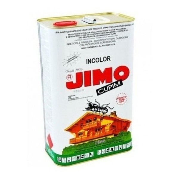 Protector Madera Jimo Cupim 5lts Incoloro Termitas Polillas