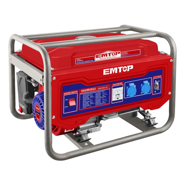 Generador A Nafta 2800w Emtop Eggrr2822