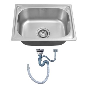 Pileta De Acero Inoxidable Bacha De Sobreponer Vindex Cocina