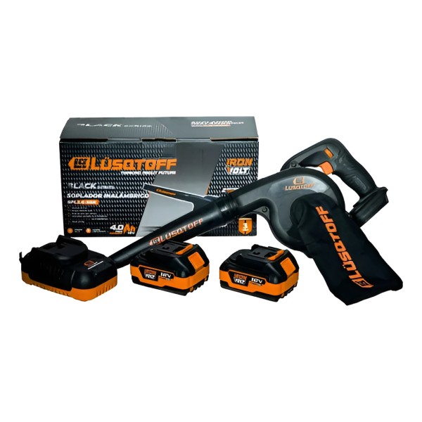 Soplador Aspirador Inalámbrico 18v C/bat 4ah Lusqtoff